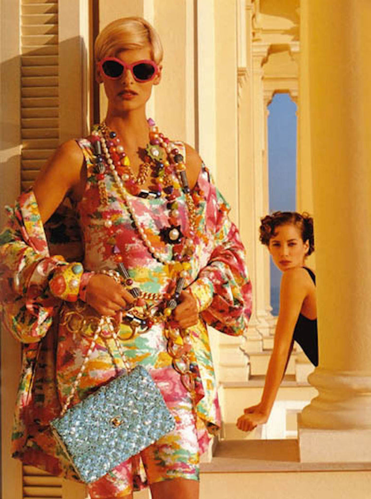 Chanel Mini Sequins Flap Bag  Kaialux