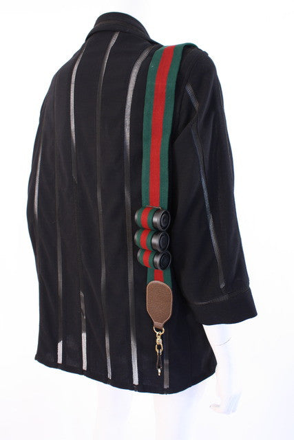 Vintage GUCCI Camera Strap at Rice and 