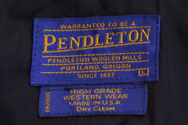 Vintage PENDELTON Blanket Coat at Rice and Beans Vintage