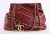 Vintage CHANEL Red Paris-Moscow Tote Bag at Rice and Beans Vintage