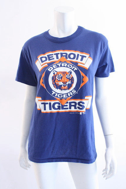 Vintage 80's DETROIT TIGERS T-Shirt at 