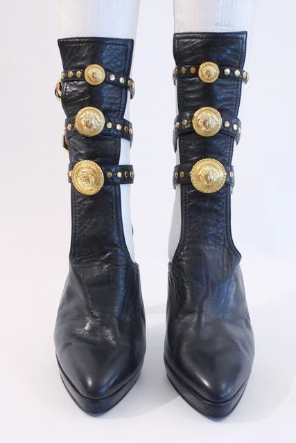 Rare Vintage GIANNI VERSACE 1992 Heels at Rice and Beans Vintage