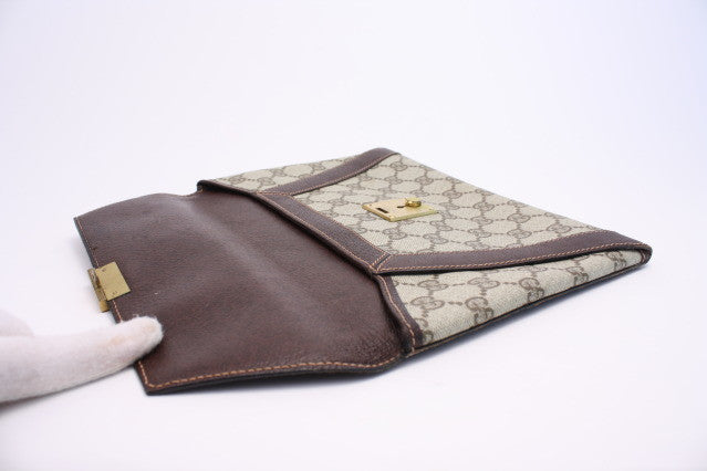 Authentic Vintage GUCCI Envelope Clutch at Rice and Beans Vintage