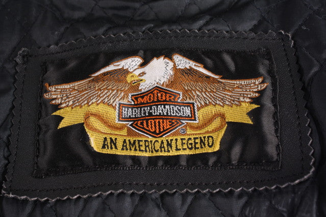 Vintage HARLEY DAVIDSON Fringed Leather Jacket at Rice and Beans Vintage