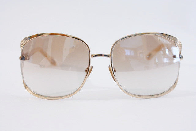 TOM FORD Gold Sunglasses at Rice and Beans Vintage
