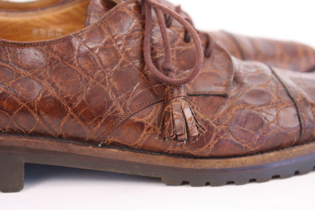 Vintage RALPH LAUREN Alligator Brogues