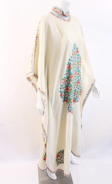 Vintage Embroidered Caftan Dress at Rice and Beans Vintage