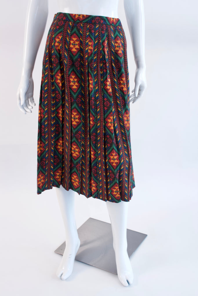Vintage OSCAR DE LA RENTA Southwest Skirt at Rice and Beans Vintage