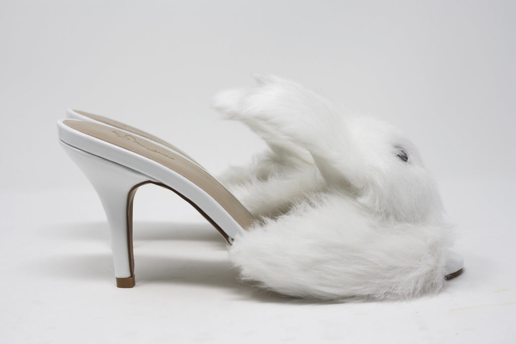 bunny slipper heels