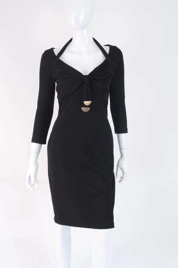 VERSACE Little Black Dress at Rice and Beans Vintage