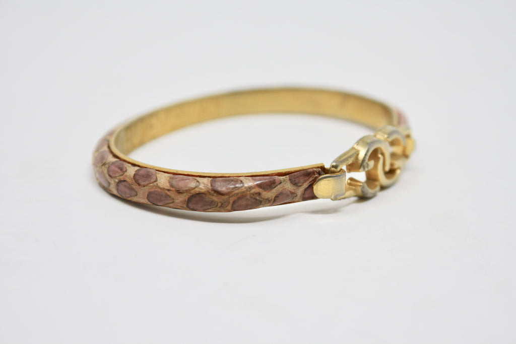 gucci snakeskin bracelet
