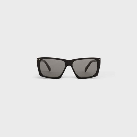 Black frame 19 sunglasses in acetate for men