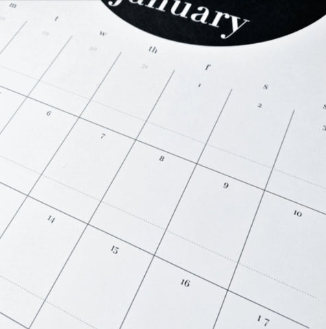 Pretty Post Monthly Planner