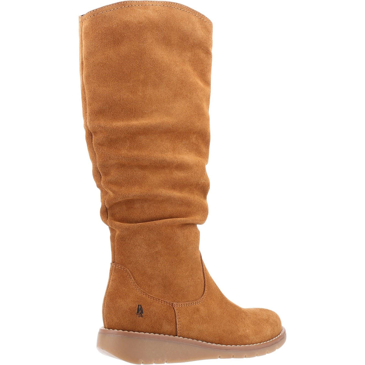 Hush Puppies LUCINDA BOOT Tan Cow Suede Female Ladies Long Boots – Top ...