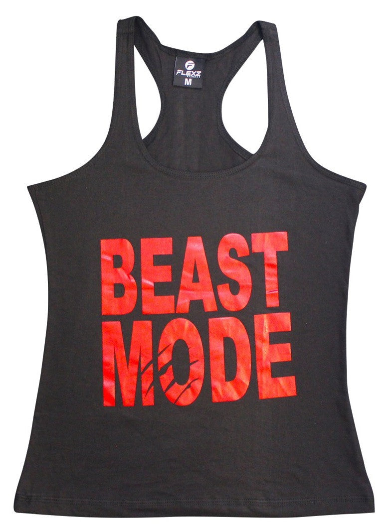 Beast Mode Womens Tank Top - Comfortable racerback to wear at Gym, Yog ...