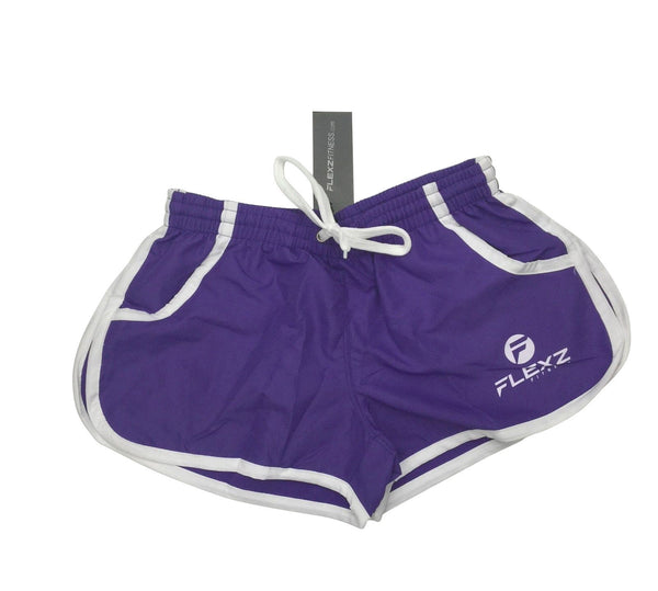 Download Gym Shorts ZYZZ Bodybuilding 2euros - Purple | Flexz Fitness