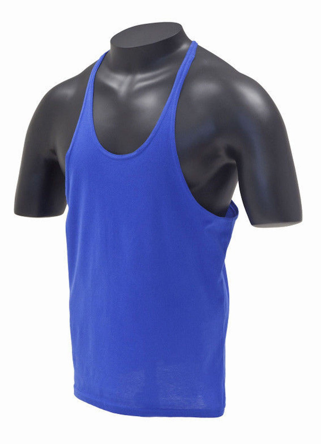 Solid Singlet Racerback - Blue | Flexz Fitness