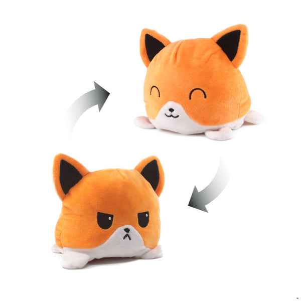 fox reversible plush