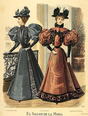trajes antiguos de mujer