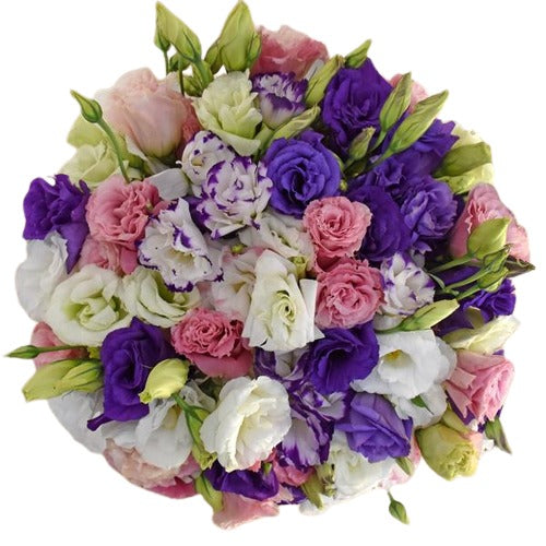 Free delivery - Premium - Twilight - Peach and Red Roses - Flowers