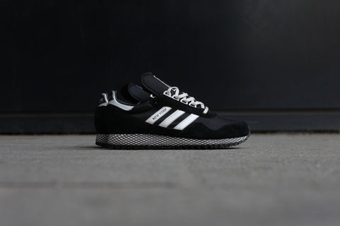 adidas new york black silver