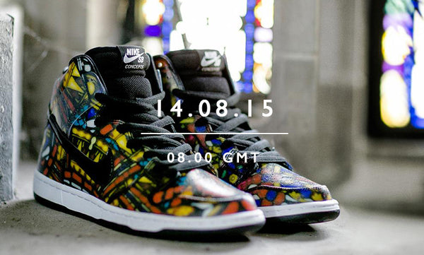 NIKE CONCEPTS DUNK HIGH SB STAINED GLASS