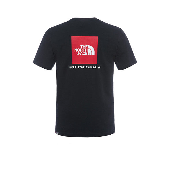 the north face red box tee