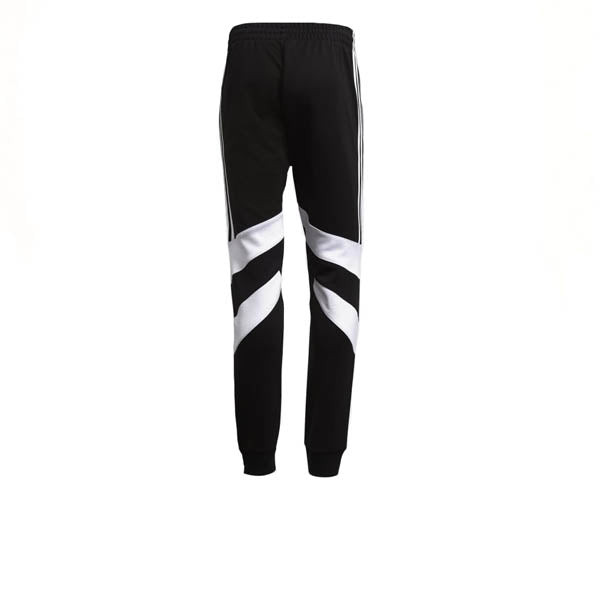 adidas track pants black and white