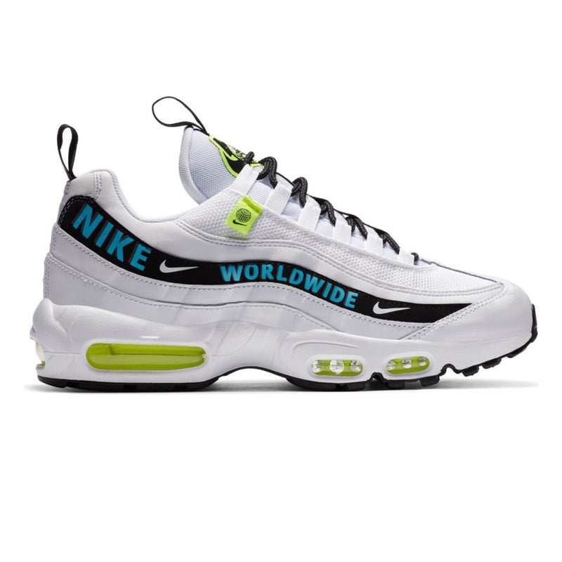 Nike Air Max 95 SE White/Blue Fury-Volt 