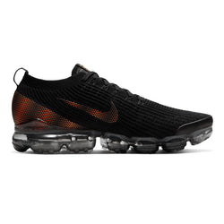 vapormax flyknit black orange