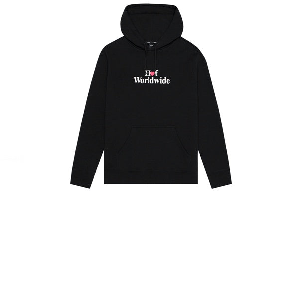 black huf hoodie