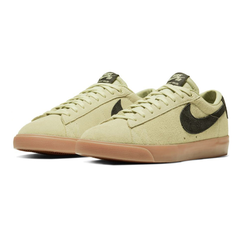 nike blazer low olive