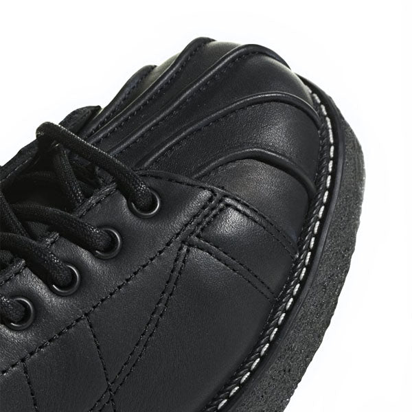 adidas superstar boot luxe black