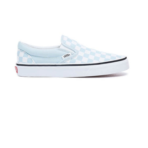 baby blue checkered vans