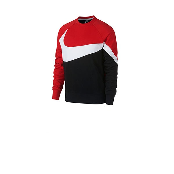 nike red and black sweater