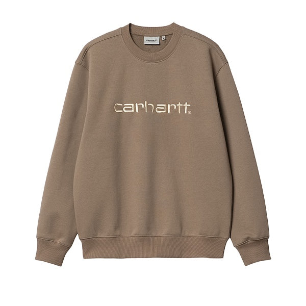 Carhartt WIP Label State Flag Sweat Black Misty Sky