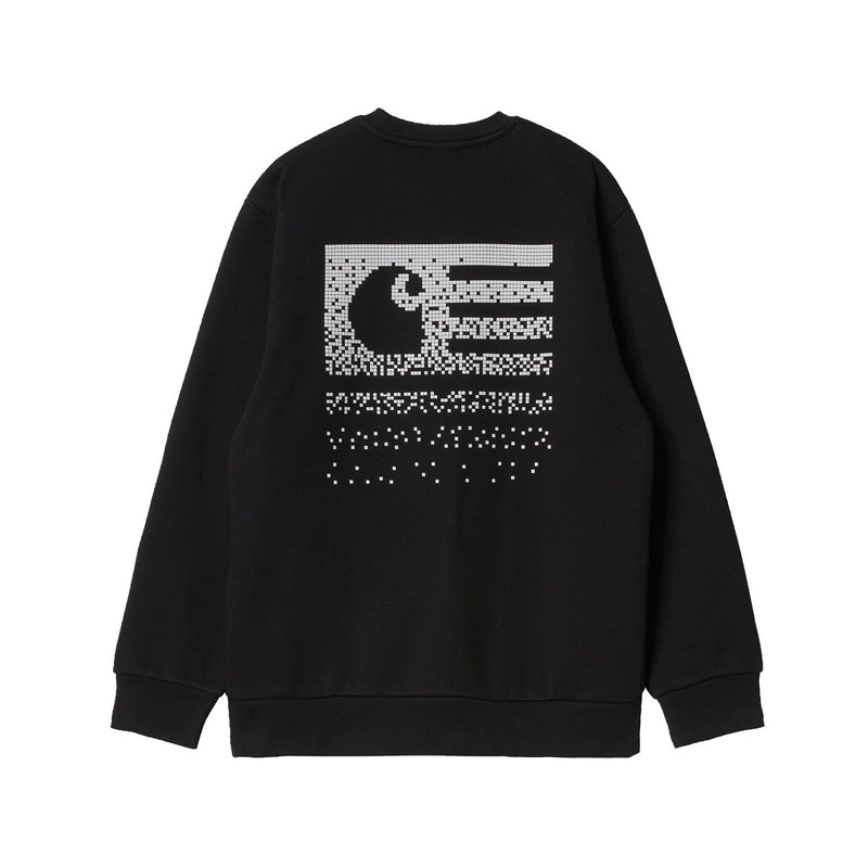 Carhartt WIP Fade State Sweat Black White | Kong Online