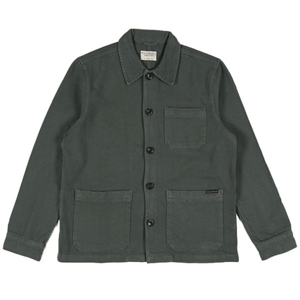 Levi's fishing jacket in green with collar