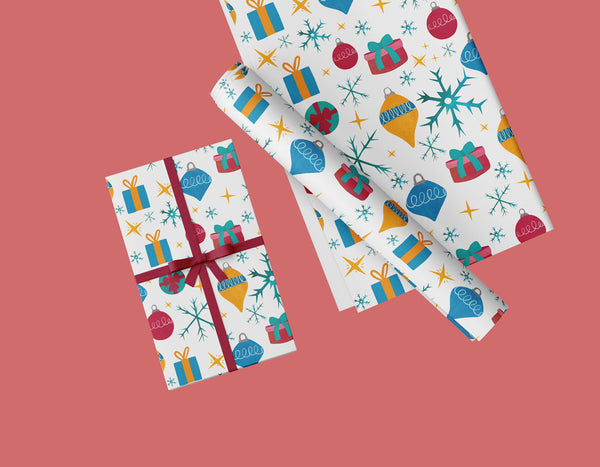 Christmas Pattern Wrapping Paper