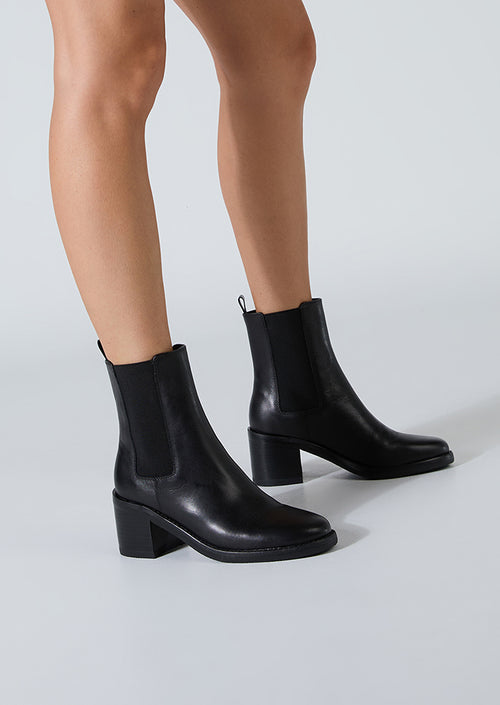Albany Black Como Ankle Boots