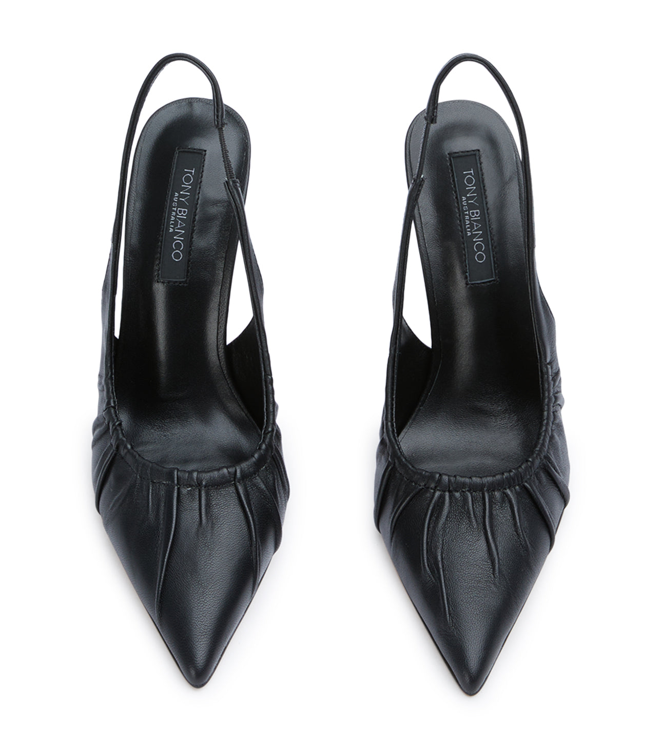 Tony Bianco Anne Black Nappa In Black Nappa