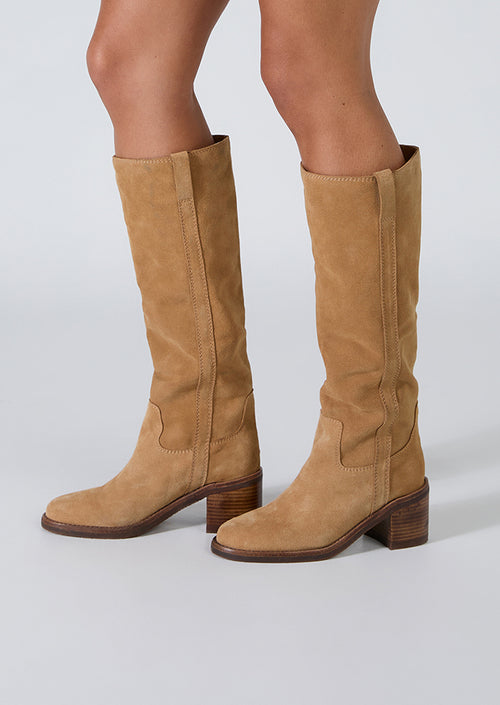 Apache Storm Cameo Suede Calf Boots