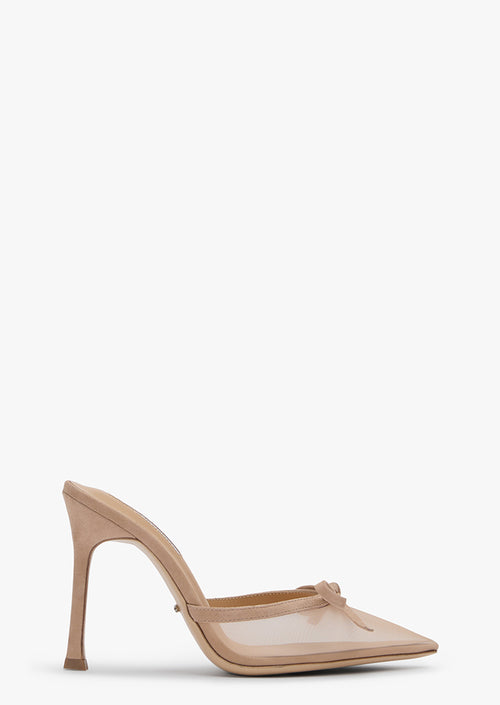 Aroma Skin Nylon/Suede Heels