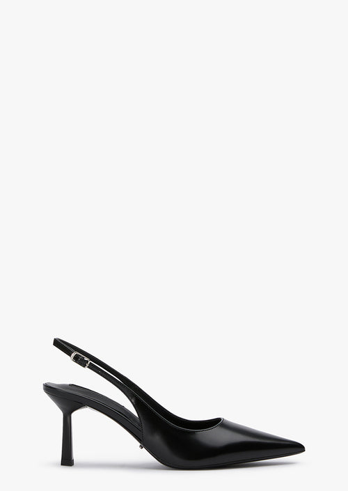 Baz Black Hi Shine Heels