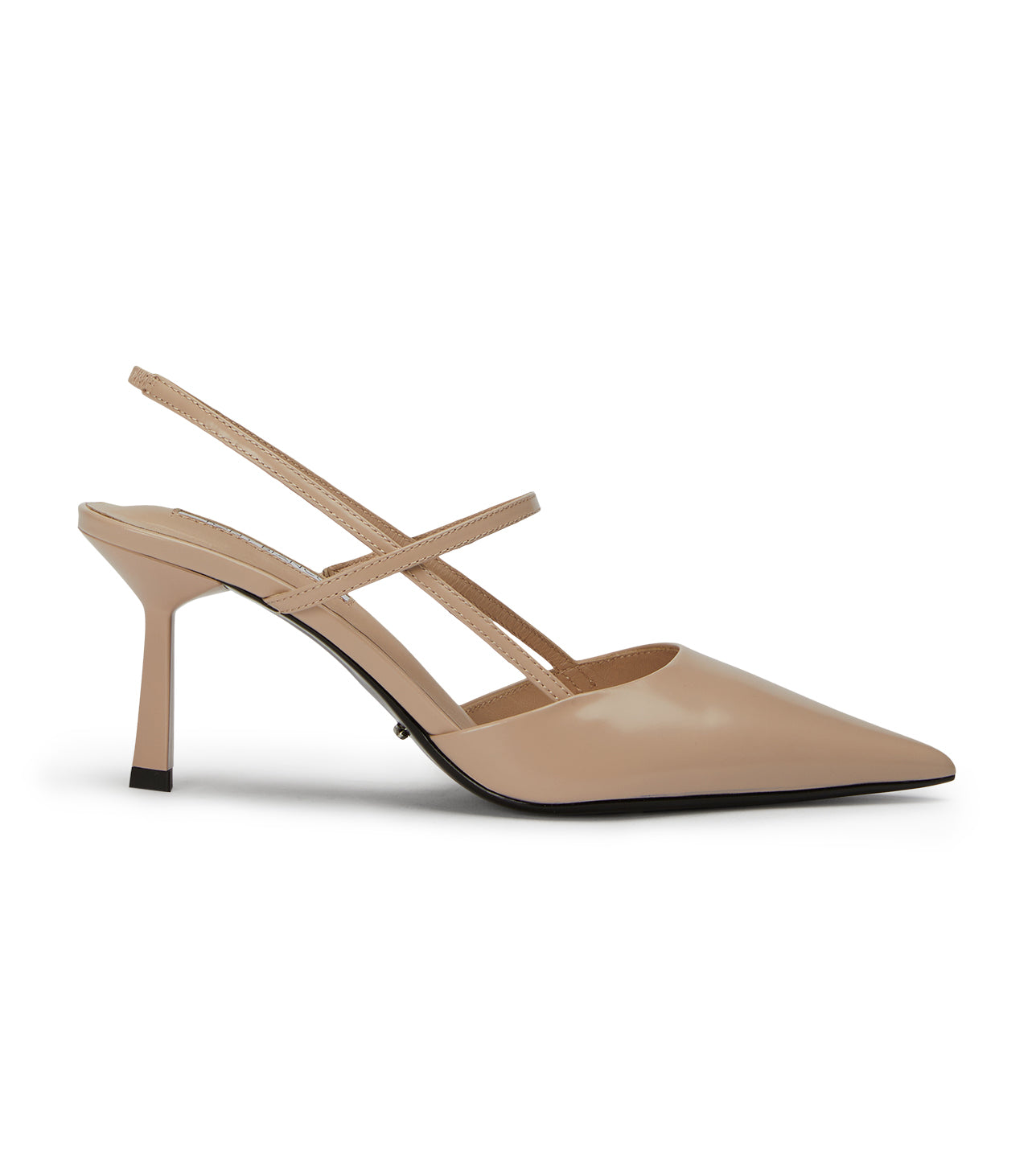 Tony Bianco Belle Creme Hi Shine In Creme Hi Shine