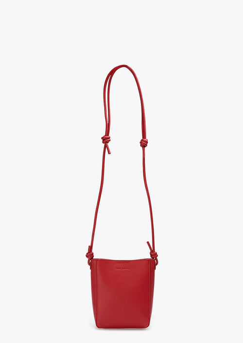 Coco Red Nappa Cross Body Bag