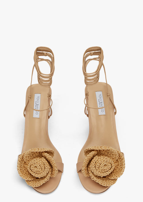 Cute Beech Nappa Heels