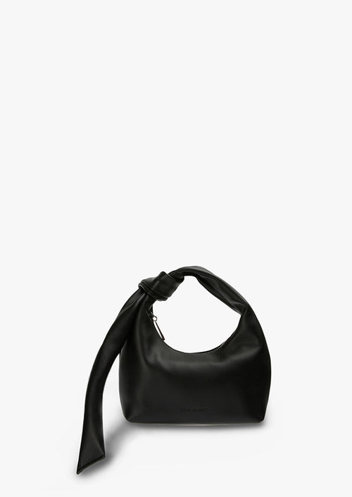 Elsa Black Nappa Shoulder Bag