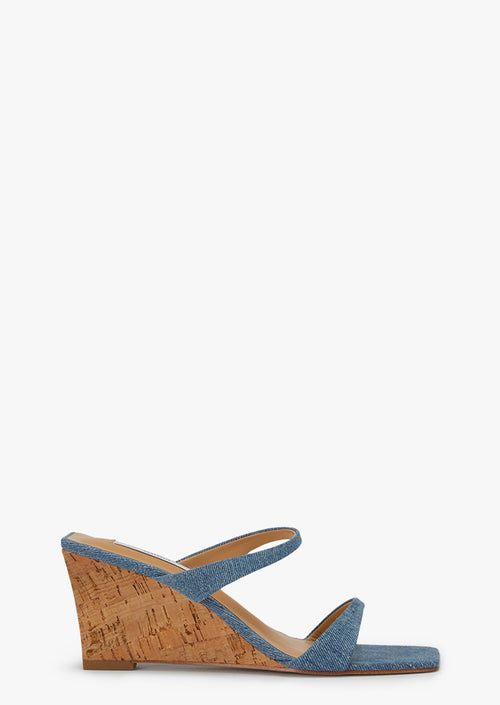 Garcia Washed Denim Wedges