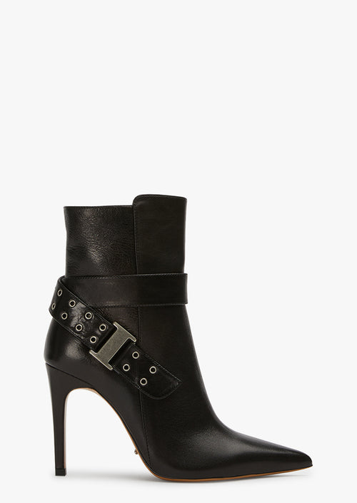 Grace Black Vintage Ankle Boots